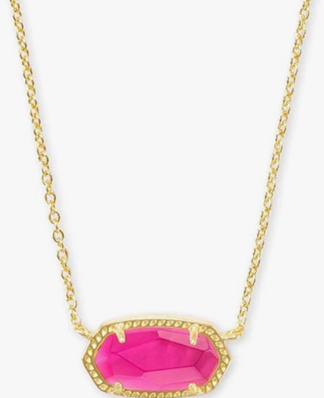 pink Kendra Scott necklace