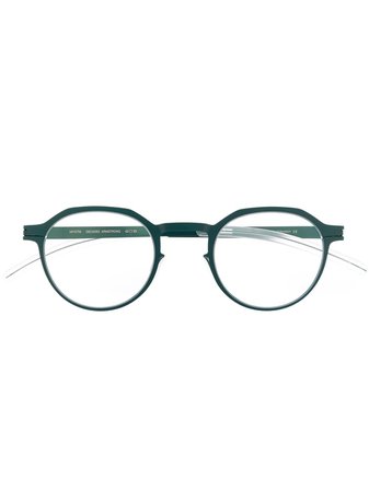 Mykita ARMSTRONG 468 Lagoon Green Leather/fur/exotic Skins->Leather ARMSTRONG | Farfetch