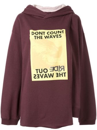 AMBUSH Waves cape hoodie $341 - Buy Online SS19 - Quick Shipping, Price