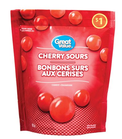 Great Value Cherry Sours Candy | Walmart Canada