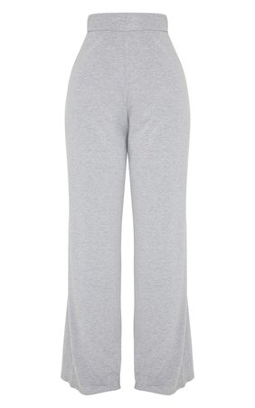 Shape Grey Marl Jersey Wide Leg Trouser Grey CLY0059 QBBZCVD [QBBZCVD] - £40.17