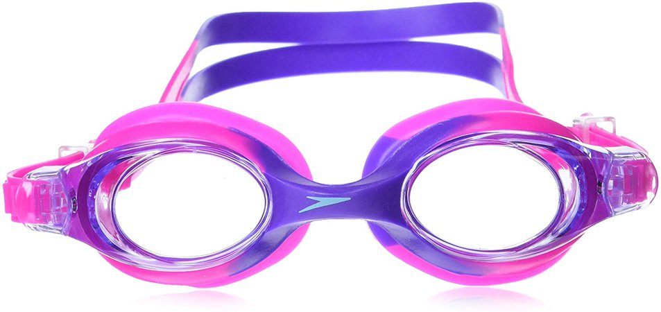 Amazon.com : Speedo Kids Skoogles Swim Goggle, Bright Pink, One Size : Clothing