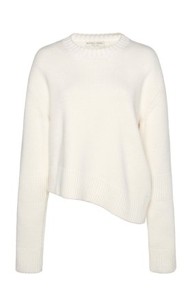 Cutout Back Cropped Wool Sweater by Bottega Veneta | Moda Operandi