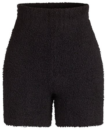 SKIMS Onyx Knit Shorts