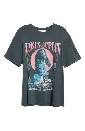 Daydreamer Janis Joplin Tour Graphic Tee | Nordstrom