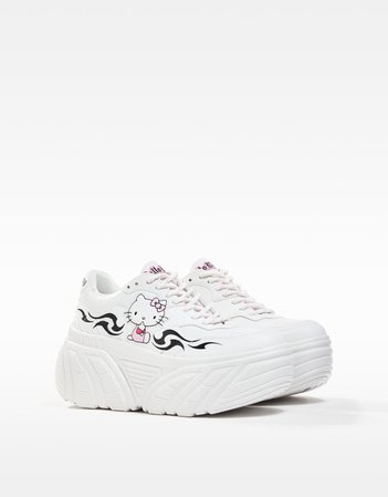 Hello Kitty platform sneakers