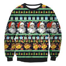 SPARSHINE Sweatershirt Unisex Santa Xmas Novelty Ugly Christmas Tops C – Rockin Docks Deluxephotos