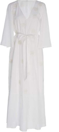 Granadella Embroidered Belt Dress