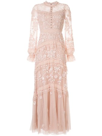 Needle & Thread Ava lace-trimmed Tulle Dress - Farfetch