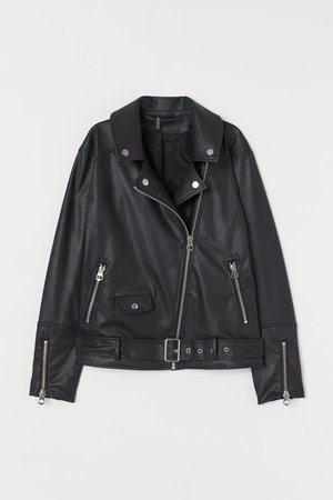 Biker Jacket - Black - | H&M CA
