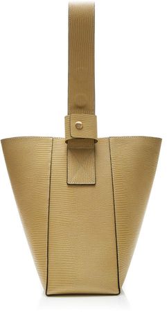 Marge Sherwood How Lizard-Effect Leather Tote