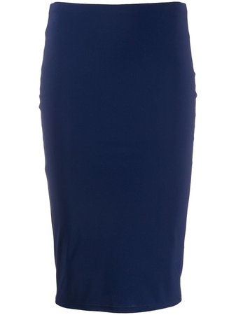 Patrizia Pepe Jersey Pencil Skirt Ss20 | Farfetch.com