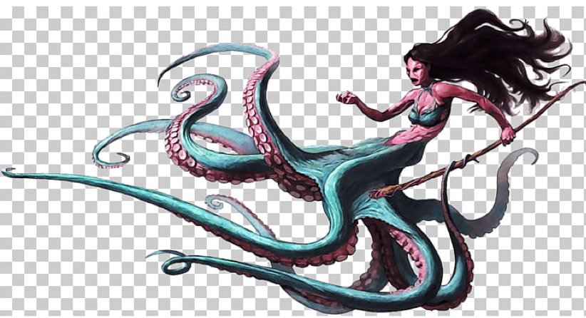 octopus mermaid