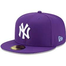 purple new era hat