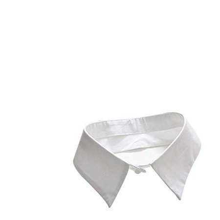 white fake collar