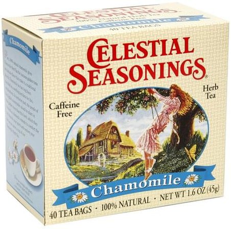 Celestial Seasonings Chamomile Herb Tea - 40 ea, Nutrition Information | Innit