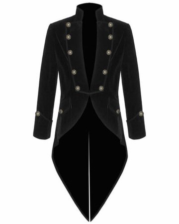 Men's Velvet VLADIMIR TUXEDO Jacket Tail coat Goth Steampunk Victorian | eBay