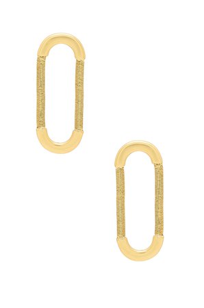 The Snake Chain Loop Studs