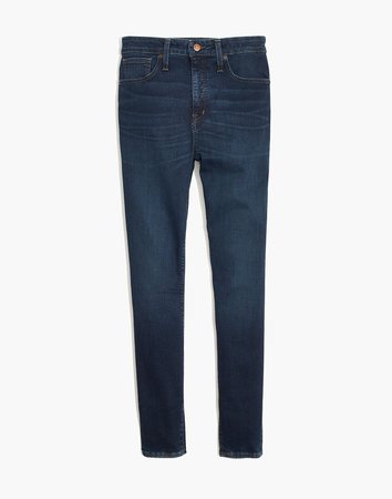 Petite Curvy High-Rise Skinny Jeans in Hayes Wash