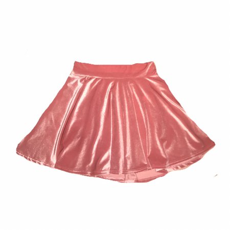 Velvet Barbie Pink Circle Skirt. Elastic waist... - Depop