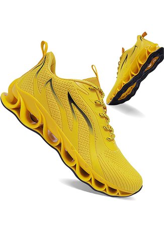 men’s yellow sneaker