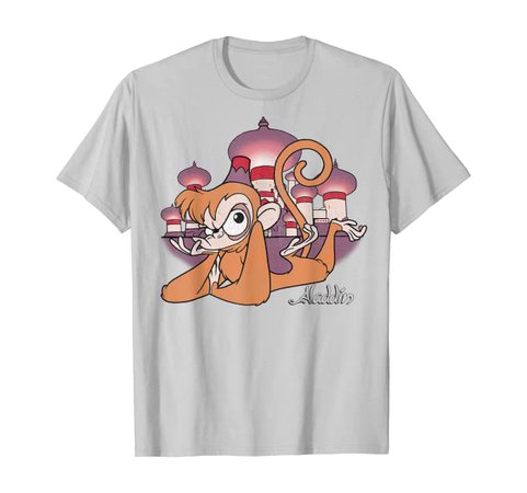 Amazon.com: Disney Aladdin Upset Abu Sulton's Palace Graphic T-Shirt: Clothing