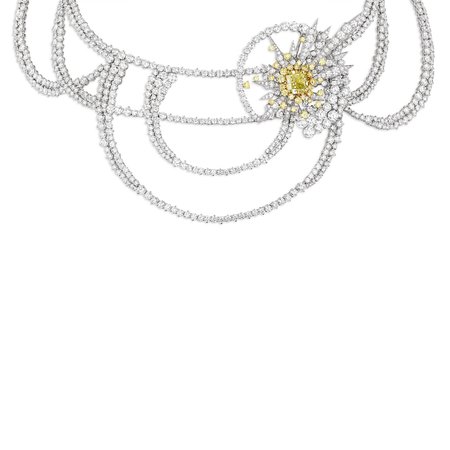 Soleil Glorieux necklace White Gold - 083634 - Chaumet