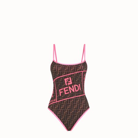 Fendi Roma Amor Lycra® swimsuit - SWIMSUIT | Fendi