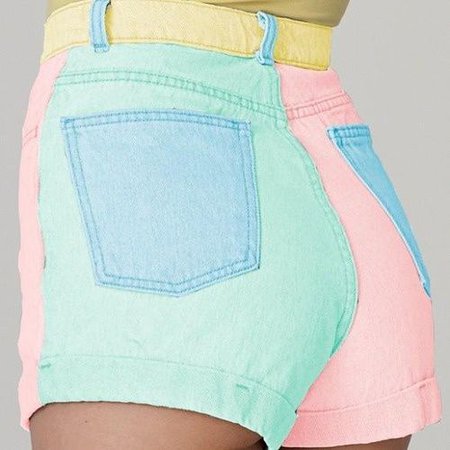 pastel shorts