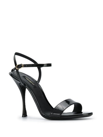 Dolce & Gabbana patent high heel sandals SS19 - Shop Online Now - Fast AU Delivery