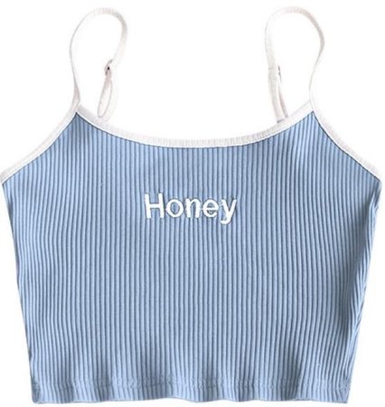 cute baby blue honey shirt