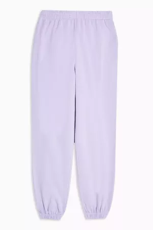 Fluorescent Lilac Sweatpants | Topshop