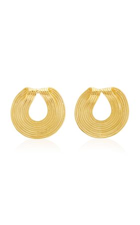Damana 24k Gold-Plated Earrings By Cano | Moda Operandi