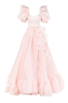 The Peach Fuzz Bloom Bridal Gown