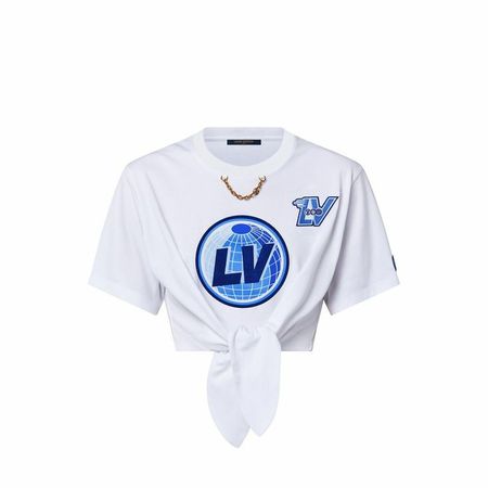 Louis Vuitton Globe Self-tie T-shirt