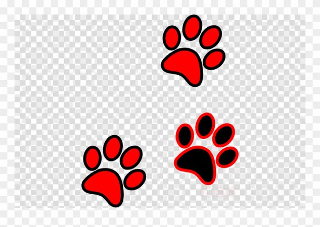 Download Red And Black Paw Print Clipart Leopard Bear - Music Icon Transparent Background - Png Download - Clipart Png Download (#1259682) - SeekClipart