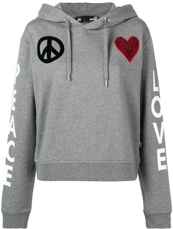 Peace and Love hoodie