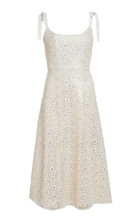 Elliot Lace Midi Dress By Markarian | Moda Operandi