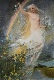 iris goddess painting - Google Search