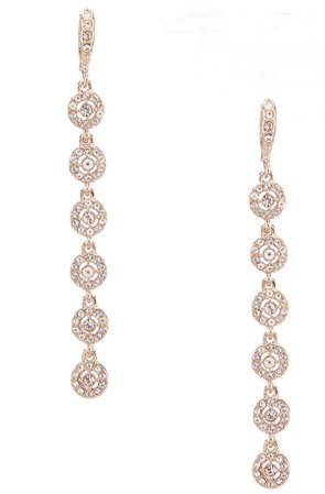 rose gold givenchy $258 drop earrings