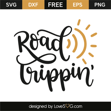 Road Trippin' - Lovesvg.com
