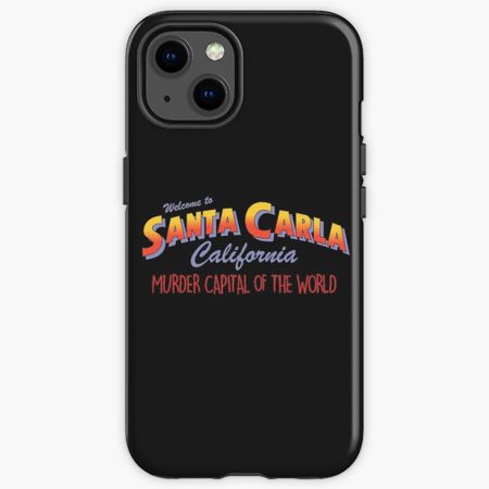 "The Lost Boys - Welcome To Santa Carla" iPhone Case for Sale by BadCatDesigns | Redbubble