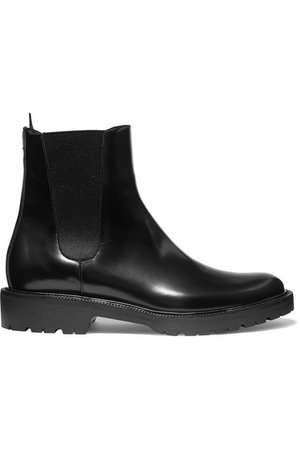Dries Van Noten | Glossed-leather Chelsea boots | NET-A-PORTER.COM