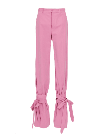 The Attico Pants and Skirts | The Attico - "Donna" orchid pink pants