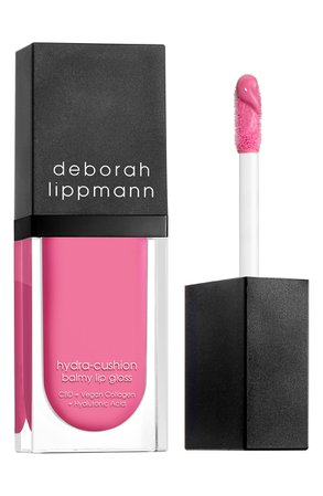 Deborah Lippmann Lip Gloss with CBD - Tickle Me Pink