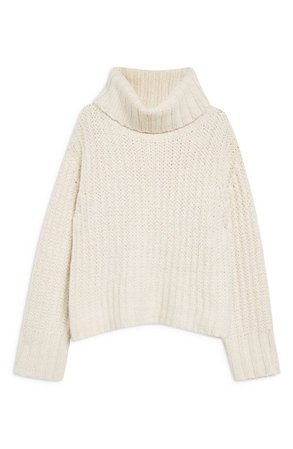 Chunky Roll Sweater TOPSHOP