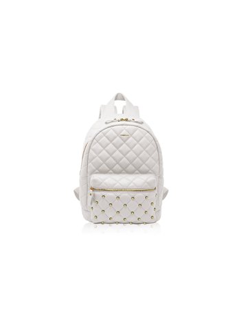 Pomikaki Womens White Backpack