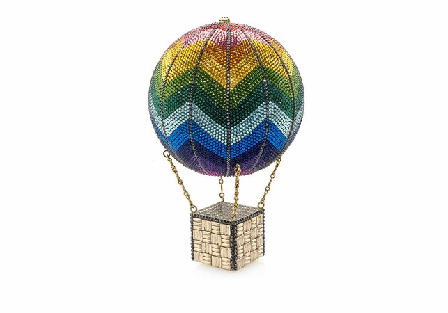 Hot Air Balloon Rainbow - Judith Leiber