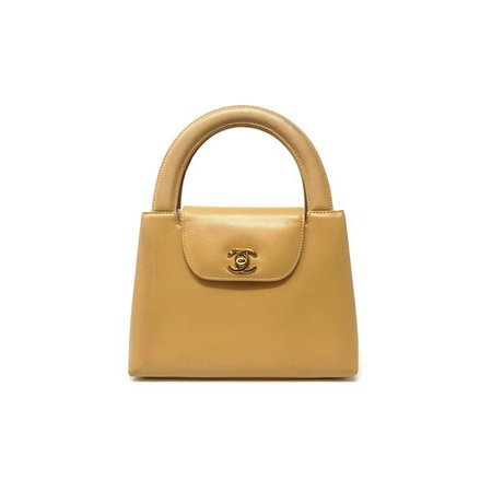 Chanel Mini Beige Turnlock Top Handle Bag – Treasures of NYC