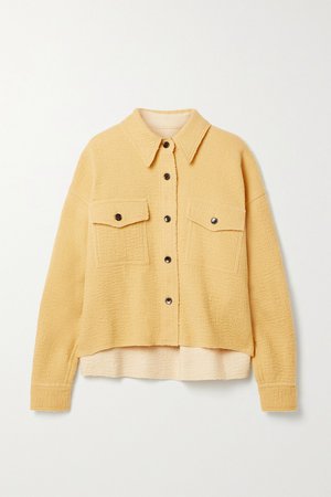 Pastel yellow Dennao wool jacket | Isabel Marant | NET-A-PORTER